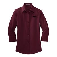 Port Authority Ladies 3/4-Sleeve Easy Care Shirt.