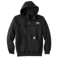 Carhartt Rain Defender Paxton Heavyweight Hooded Zip Mock Sweatshirt